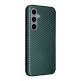 Samsung Galaxy S25 Plus Cover Kulfibertekstur Grøn