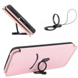 Samsung Galaxy S25 Plus Cover Kulfibertekstur Rosaguld