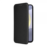 Samsung Galaxy S25 Plus Cover Kulfibertekstur Sort