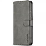 Lc.Imeeke Samsung Galaxy S25 Plus Etui med Kortlomme og Standfunktion Grå