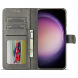 Lc.Imeeke Samsung Galaxy S25 Plus Etui med Kortlomme og Standfunktion Grå