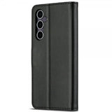 Lc.Imeeke Samsung Galaxy S25 Plus Etui med Kortlomme Stativfunktion Sort