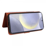 Betopnice Samsung Galaxy S25 Plus Cover med aftageligt etui 005 Brun