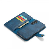 Dg.Ming Samsung Galaxy S25 Plus Etui med Aftageligt Cover Blå