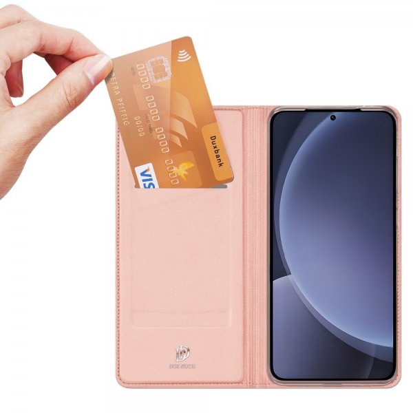 Dux Ducis Samsung Galaxy S25 Plus Cover Skin Pro Series Rosa