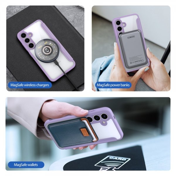 Dux Ducis Samsung Galaxy S25 Plus Cover Skin X Pro Series MagSafe Lilla