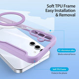 Dux Ducis Samsung Galaxy S25 Plus Cover Skin X Pro Series MagSafe Lilla