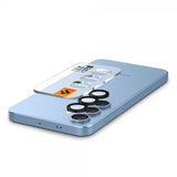 Spigen Samsung Galaxy S25 Plus Kamerabeskyttelse GLAS.tR EZ Fit Optik Pro 2-pak Sort