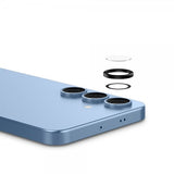 Spigen Samsung Galaxy S25 Plus Kamerabeskyttelse GLAS.tR EZ Fit Optik Pro 2-pak Sort