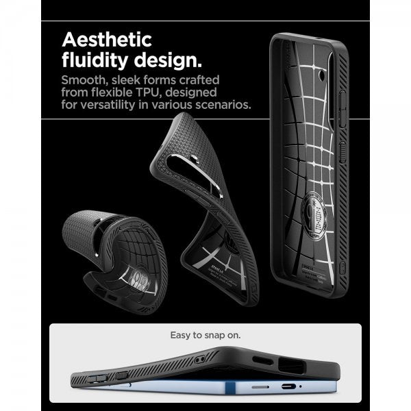Spigen Samsung Galaxy S25 Plus Cover Liquid Air Matte Black