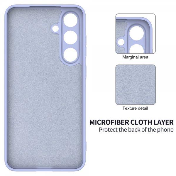 Samsung Galaxy S25 Plus Cover med Rem Silikone Lilla