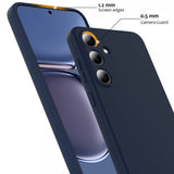 Samsung Galaxy S25 Plus Cover med Rem Silikone MagSafe Mørkeblå