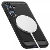 Spigen Samsung Galaxy S25 Plus Cover Rugged Armor MagFit Mat Sort