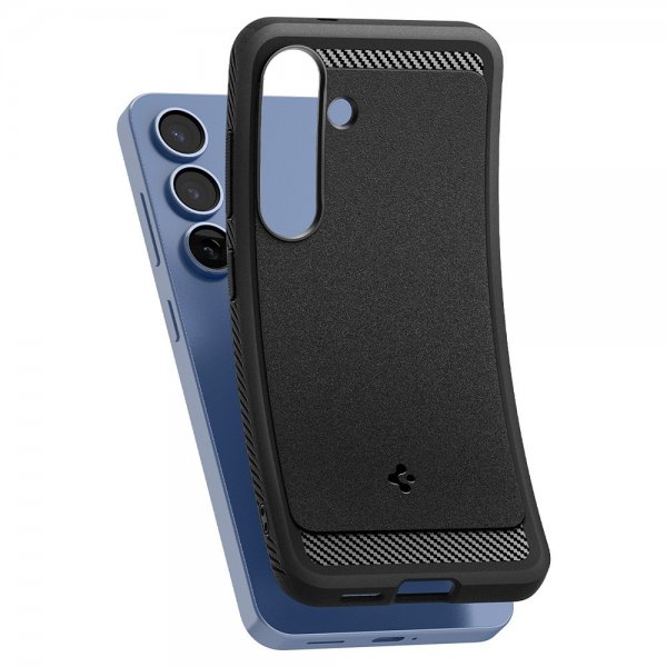 Spigen Samsung Galaxy S25 Plus Cover Rugged Armor MagFit Mat Sort