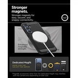 Spigen Samsung Galaxy S25 Plus Cover Rugged Armor MagFit Mat Sort
