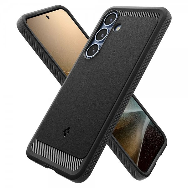 Spigen Samsung Galaxy S25 Plus Cover Rugged Armor MagFit Mat Sort