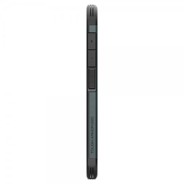 Spigen Samsung Galaxy S25 Plus Cover Tough Armor MagFit Abyss Green
