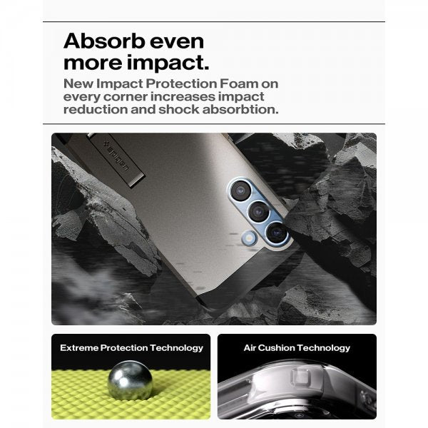 Spigen Samsung Galaxy S25 Plus Cover Tough Armor MagFit Gunmetal