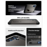 Spigen Samsung Galaxy S25 Plus Cover Tough Armor MagFit Gunmetal