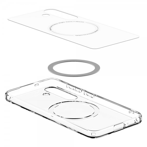Spigen Samsung Galaxy S25 Plus Cover Ultra Hybrid MagFit Clear White