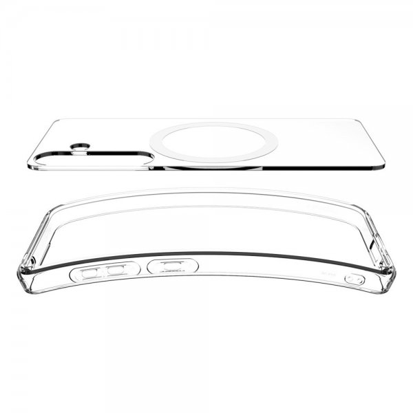 Spigen Samsung Galaxy S25 Plus Cover Ultra Hybrid MagFit Clear White
