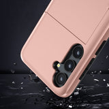 Samsung Galaxy S25 Cover Card Slide Rosaguld