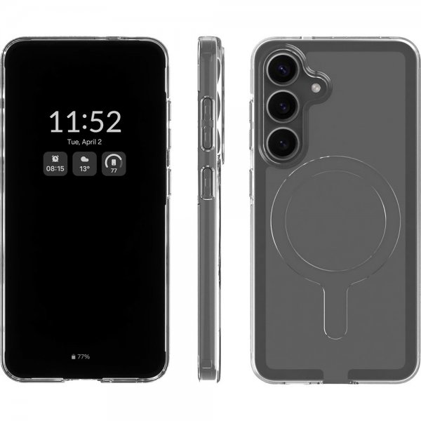 agood company Samsung Galaxy S25 Cover CLRPRTCT Klar