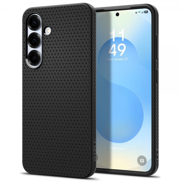 Spigen Samsung Galaxy S25 Cover Liquid Air Mat Sort