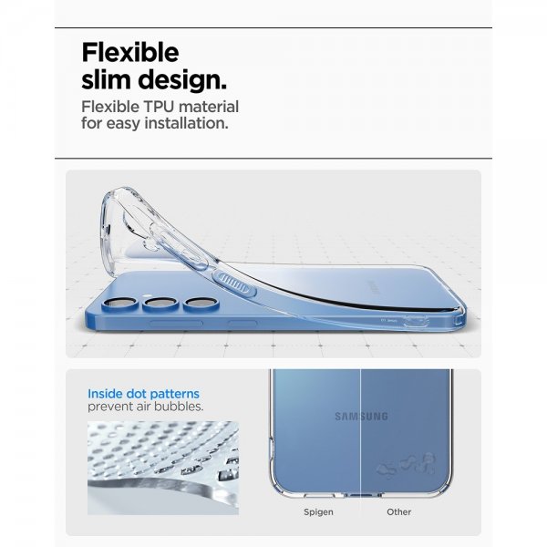Spigen Samsung Galaxy S25 Cover Liquid Crystal Crystal Clear
