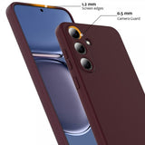 Samsung Galaxy S25 Cover med Strap Silikone MagSafe Vinrød