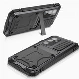 R-JUST Samsung Galaxy S25 Cover Metal Stødabsorberende Sort