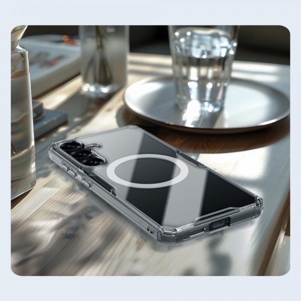 Nillkin Samsung Galaxy S25 Cover Nature Pro Series MagSafe Transparent