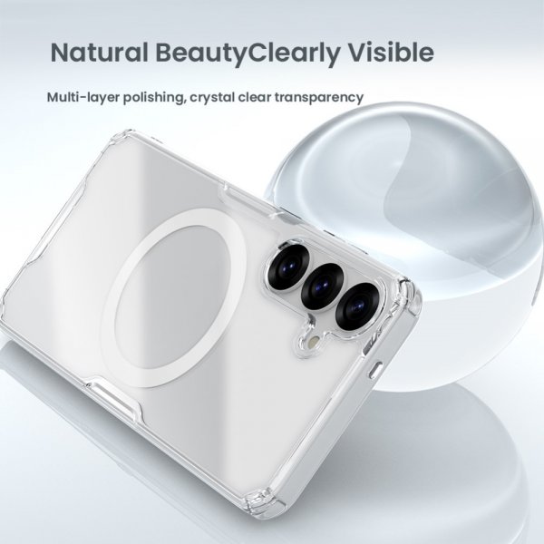 Nillkin Samsung Galaxy S25 Cover Nature Pro Series MagSafe Transparent