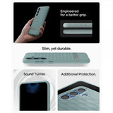 Spigen Samsung Galaxy S25 Cover Parallax MagFit Sage Green