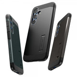 Spigen Samsung Galaxy S25 Cover Tough Armor MagFit Abyss Green
