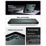 Spigen Samsung Galaxy S25 Cover Tough Armor MagFit Abyss Green