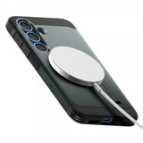 Spigen Samsung Galaxy S25 Cover Tough Armor MagFit Abyss Green