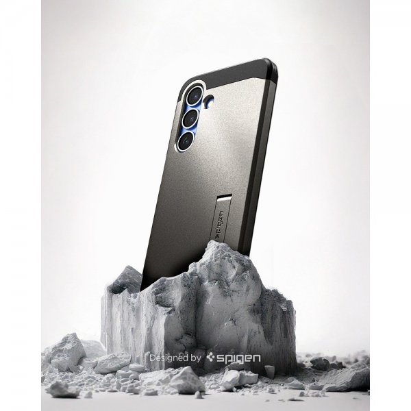 Spigen Samsung Galaxy S25 Cover Tough Armor MagFit Gunmetal