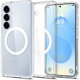 Spigen Samsung Galaxy S25 Cover Ultra Hybrid MagFit Clear White
