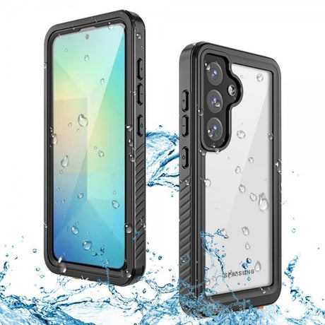 Redpepper Samsung Galaxy S25 Cover Vandtæt IP68 Sort