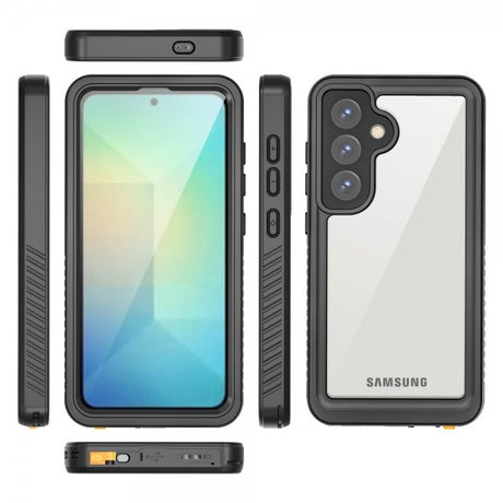 Redpepper Samsung Galaxy S25 Cover Vandtæt IP68 Sort
