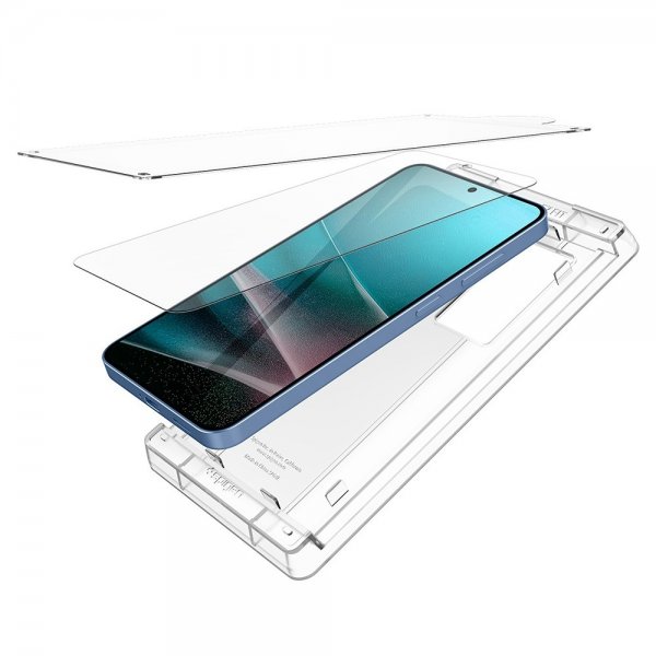 Spigen Samsung Galaxy S25 Skærmbeskyttelse EliteShield EZ Fit