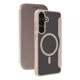 Vivanco Samsung Galaxy S25 Ultra Cover Mag Wallet Greige