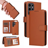 Betopnice Samsung Galaxy S25 Ultra Etui med Aftageligt Cover 005 Brun