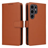 Betopnice Samsung Galaxy S25 Ultra Etui med Aftageligt Cover 005 Brun