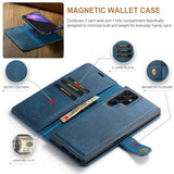 Dg.Ming Samsung Galaxy S25 Ultra Cover med Aftageligt Cover Blå