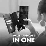 CARE by PanzerGlass Samsung Galaxy S25 Ultra Etui Tango Two-in-One Wallet MagSafe Sort