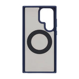 Samsung Galaxy S25 Ultra Cover Roterbart MagSafe Stativ Blå