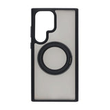Samsung Galaxy S25 Ultra Cover Roterbart MagSafe Stativ Sort