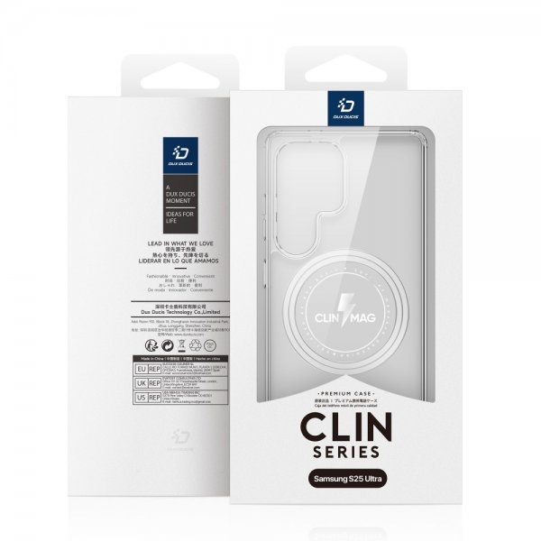 Dux Ducis Samsung Galaxy S25 Ultra Cover Clin Series MagSafe Transparent